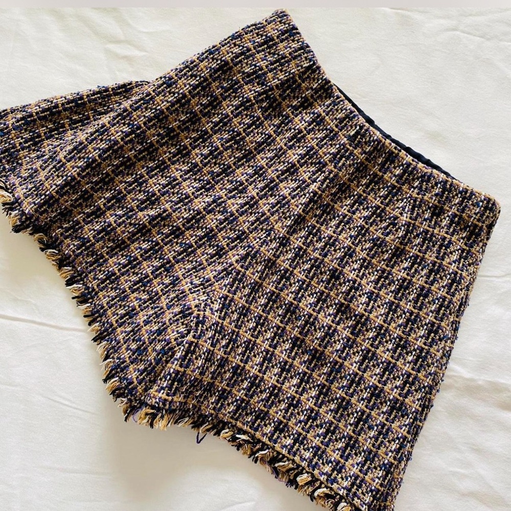 Tweed Skort
